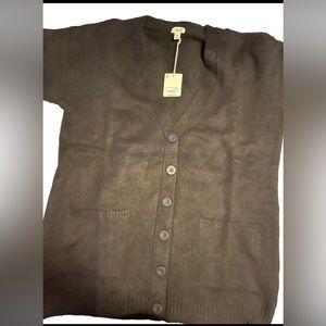 Black cardigan size xl